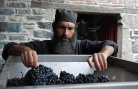 On a Wine and a Prayer: Notes from the monastic cellars of Mt. Athos