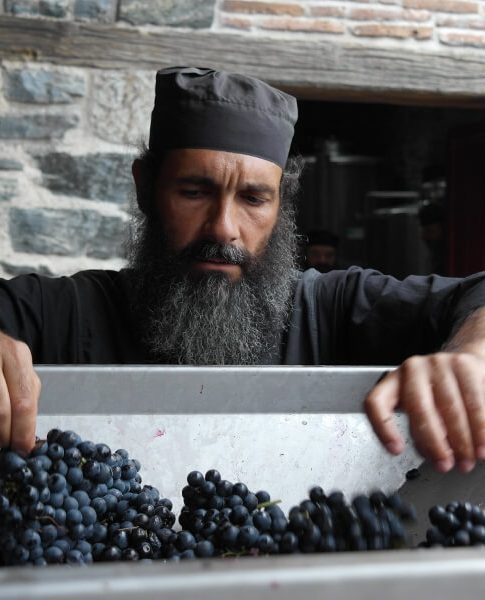 On a Wine and a Prayer: Notes from the monastic cellars of Mt. Athos