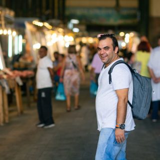 Stroll through Athinas Market with Chef Nikos Karathanos