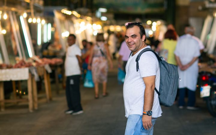 Stroll through Athinas Market with Chef Nikos Karathanos