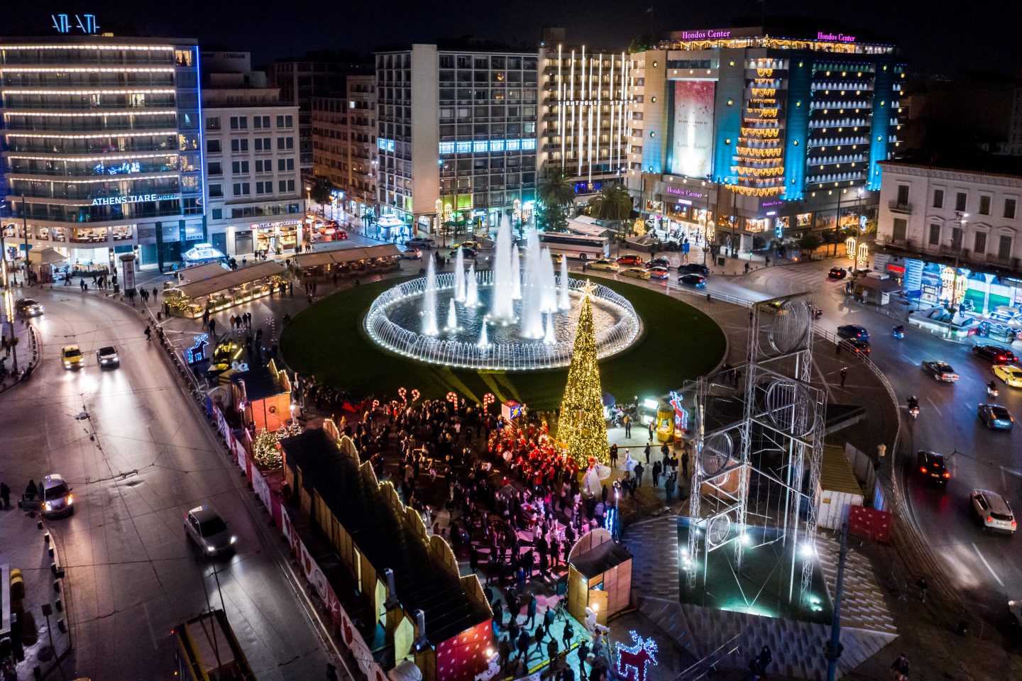 Much to celebrate as Omonia gets its first Christmas Market Athens